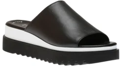 New Gabor 44.613.27 Black White Slide Sandal