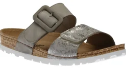 Hot Rieker 2 Velcro Slide Grey