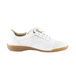 Clearance Ara Alexis White Lace-Up Sneaker