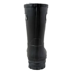 Bogs Amanda Plush Lace-Up Black Women's Insulated Rain Boot
