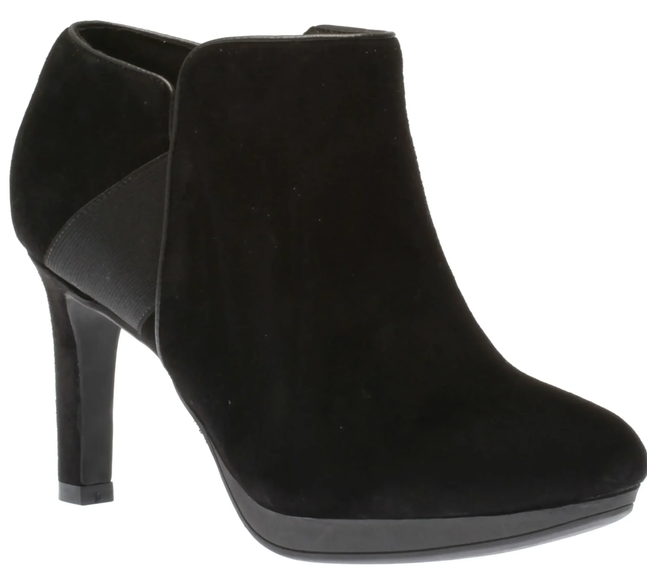 Outlet Clarks Ambyr Gem Black Sued