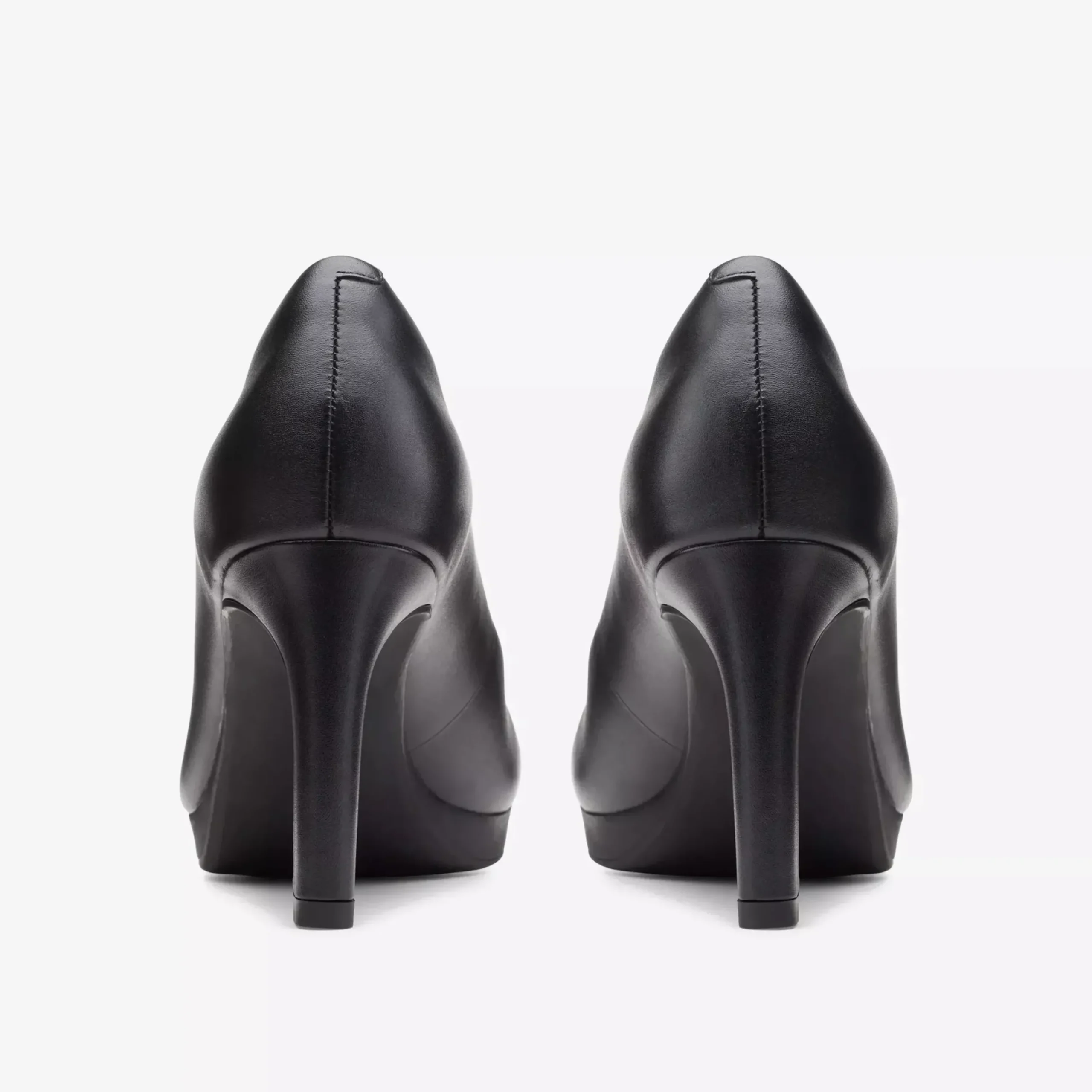 New Clarks Ambyr Joy Black Leather Dress Pump