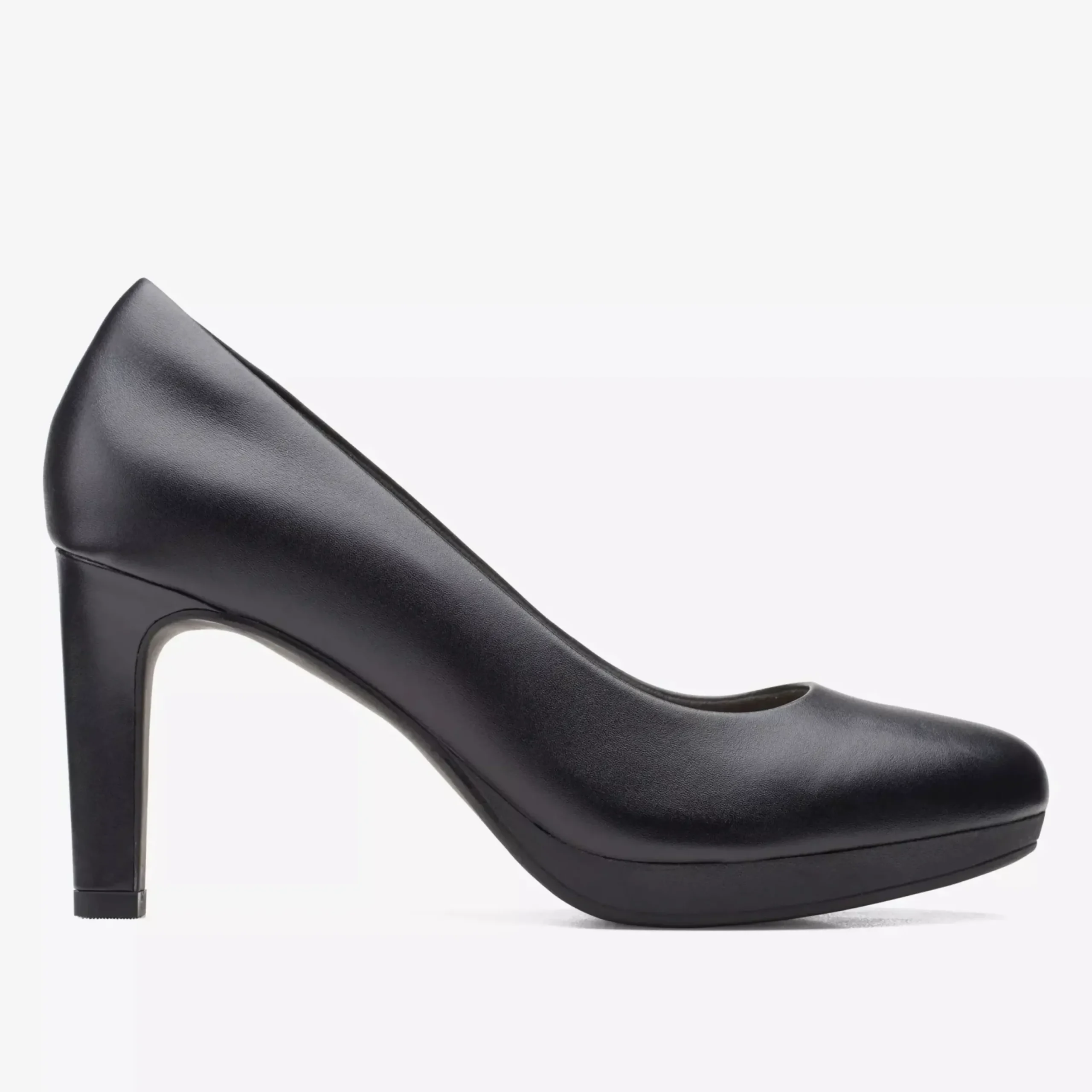 New Clarks Ambyr Joy Black Leather Dress Pump