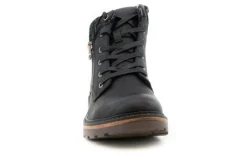 Online Wanderlust Amy Navy Lace-Up Ankle Boot