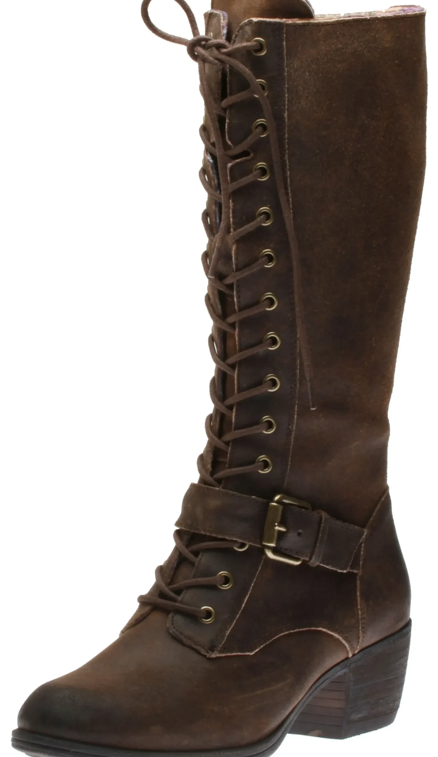 Hot Cobb Hill Anisa Brown Tall Lace-Up Boot