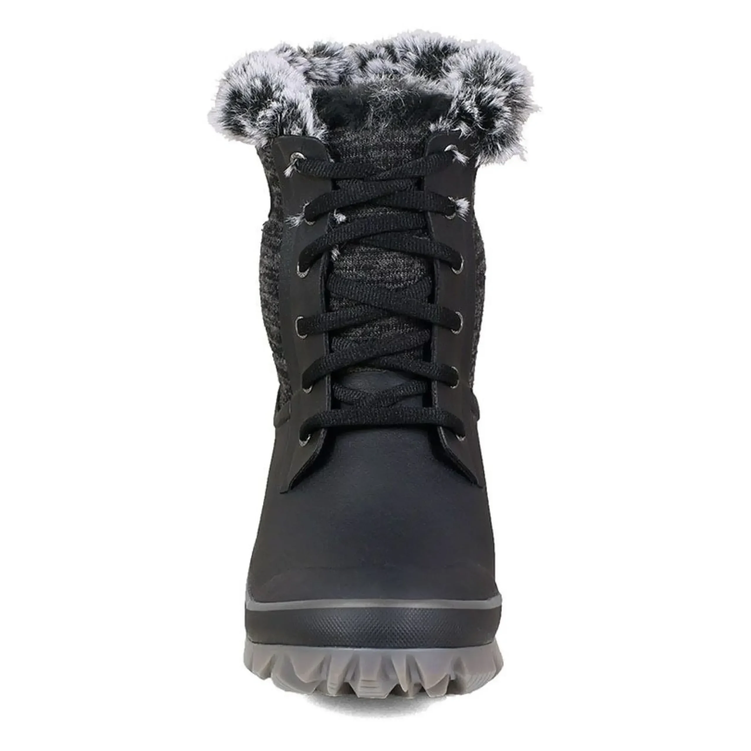 Outlet Bogs Arcata Knit Black Winter Boot