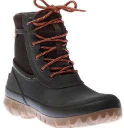 Online Bogs Arcata Urban Brown Lace-Up Waterproof Winter Boot