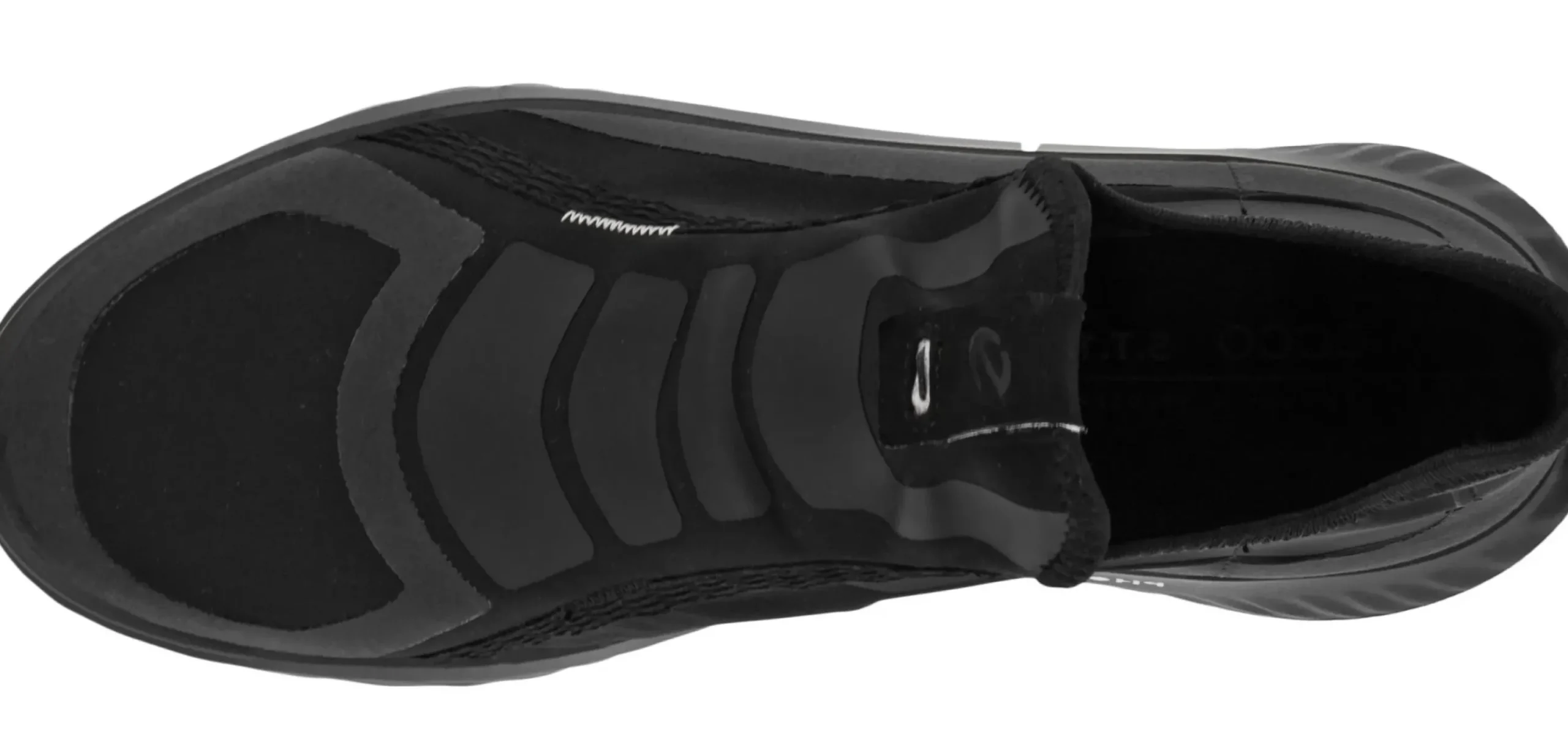 Ecco Ath-1Fw Black Slip-On Sneaker