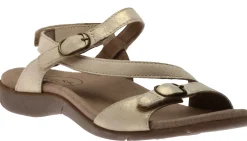Discount Taos Beauty 2 Champagne Leather Slingback Sandal