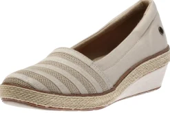 Grasshoppers Blaise Stone Wedge Loafer