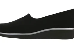 Outlet SAS Shoes Bliss Black Slip On Wedge