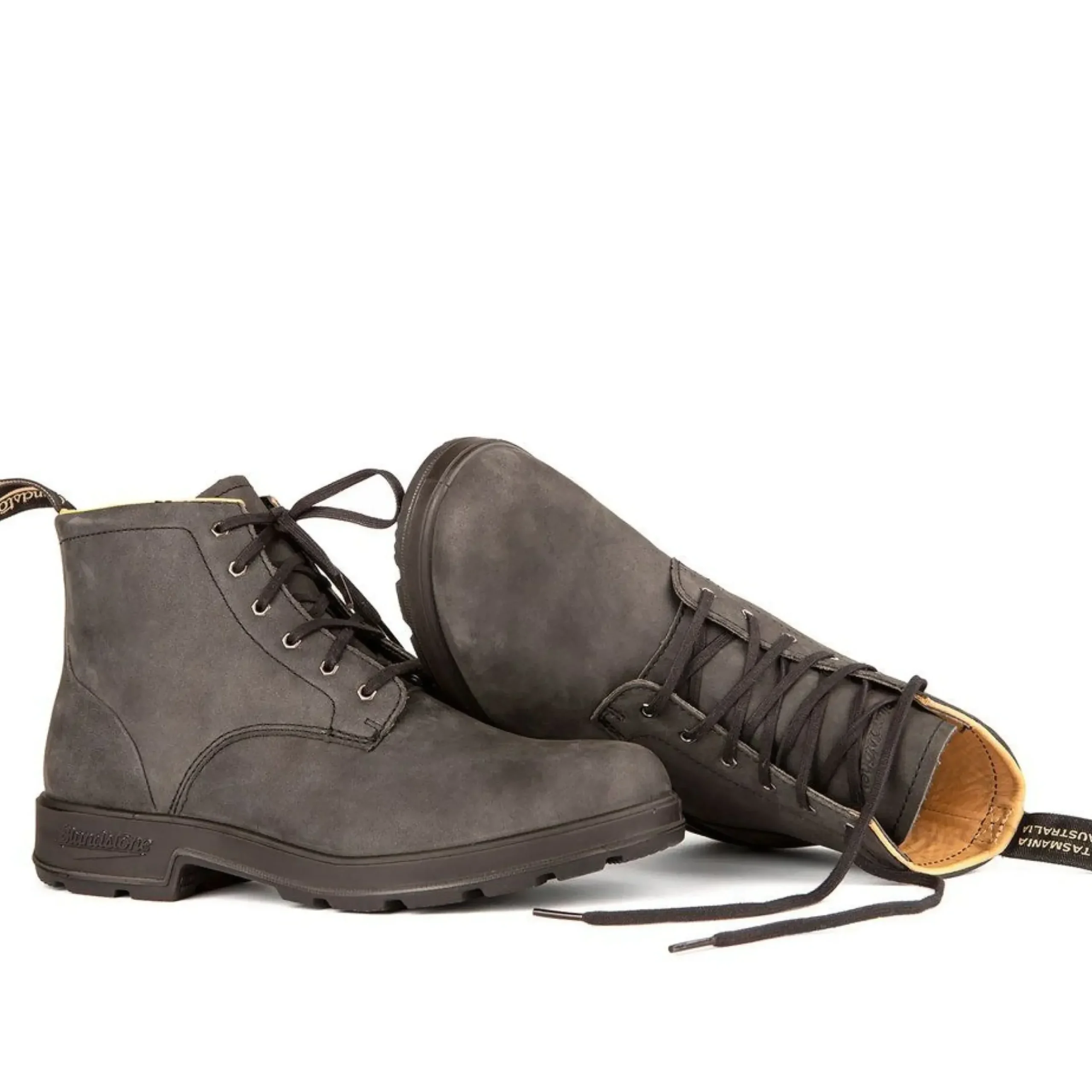 Clearance Blundstone 1936 - Original Lace-Up Rustic Black Boot