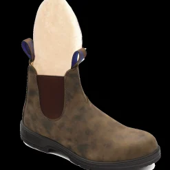 Hot Blundstone 584 - Winter Thermal Rustic Brown Boot