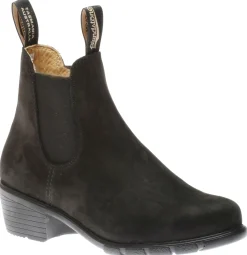 Best Blundstone 1960 - Women's Series Heel Black Nubuck Leather Boot