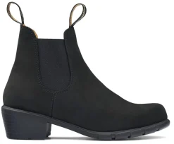 Best Blundstone 1960 - Women's Series Heel Black Nubuck Leather Boot