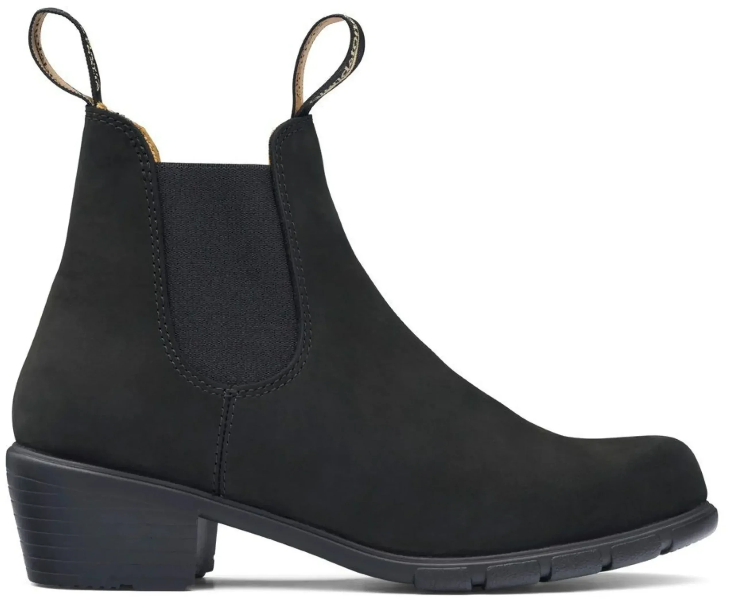 Best Blundstone 1960 - Women's Series Heel Black Nubuck Leather Boot