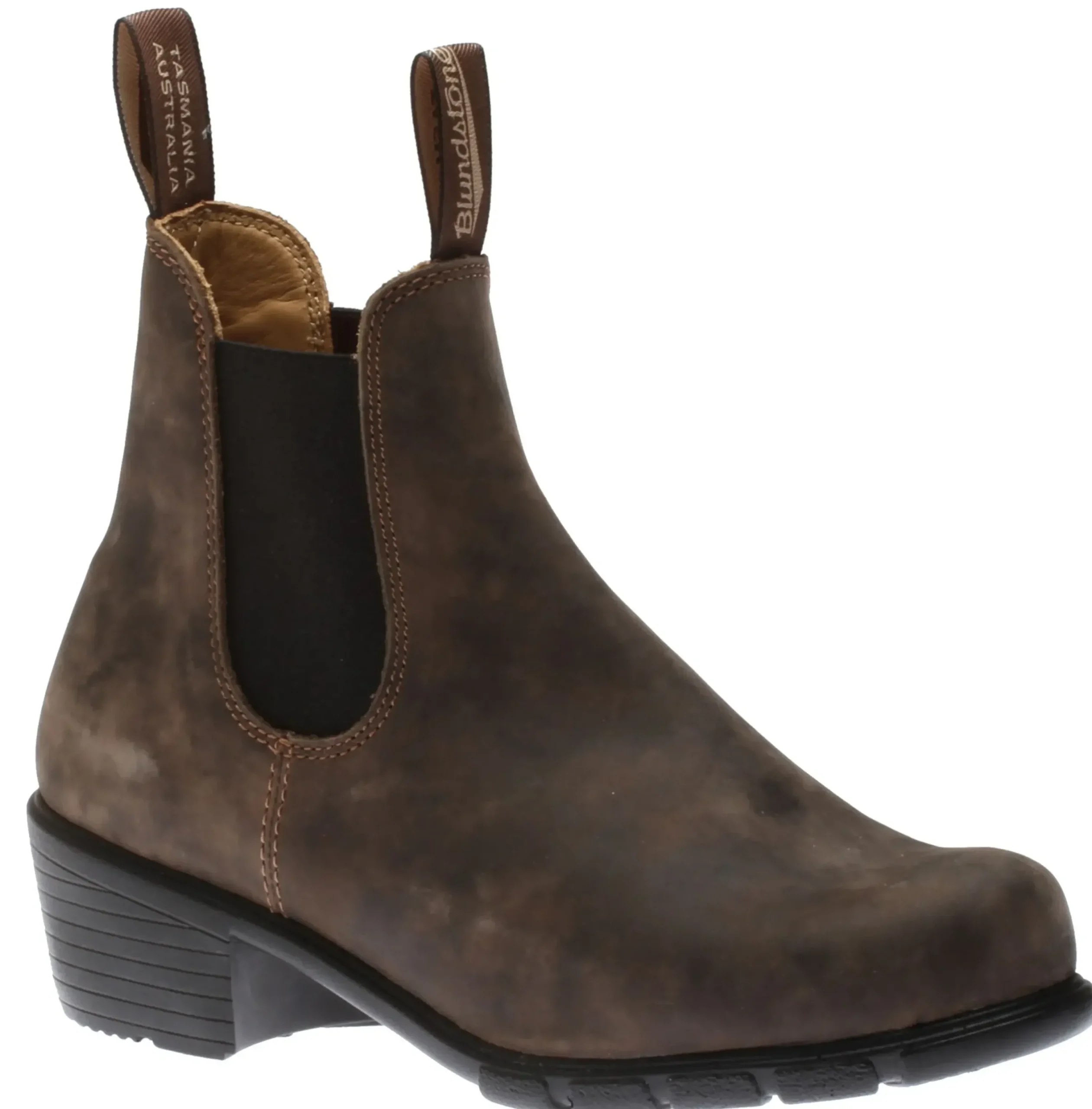 Hot Blundstone 1677 - Women's Series Heel Rustic Brown Boot