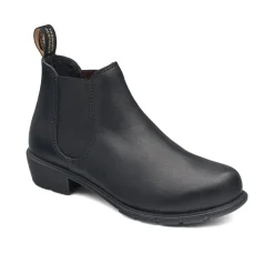 Clearance Blundstone 2068 - Women's Series Low Heel Black Leather Boot