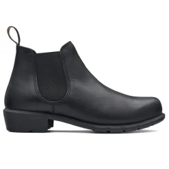 Clearance Blundstone 2068 - Women's Series Low Heel Black Leather Boot