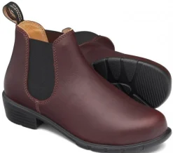 Sale Blundstone 2176 - Women's Series Low Heel Shiraz Red Boot