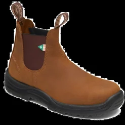 Clearance Blundstone 164 - Work & Safety Crazy Horse Brown Boot