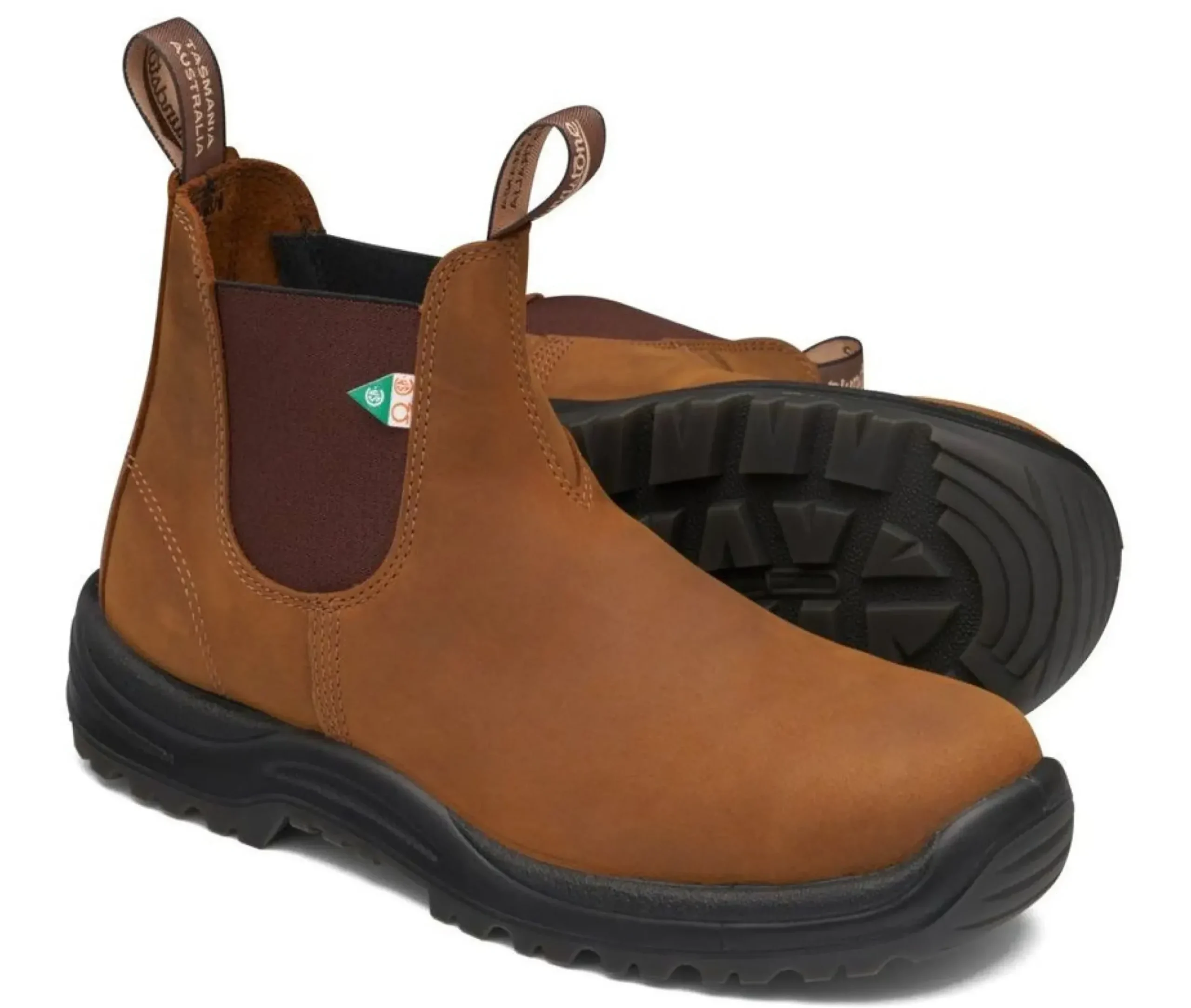 Clearance Blundstone 164 - Work & Safety Crazy Horse Brown Boot