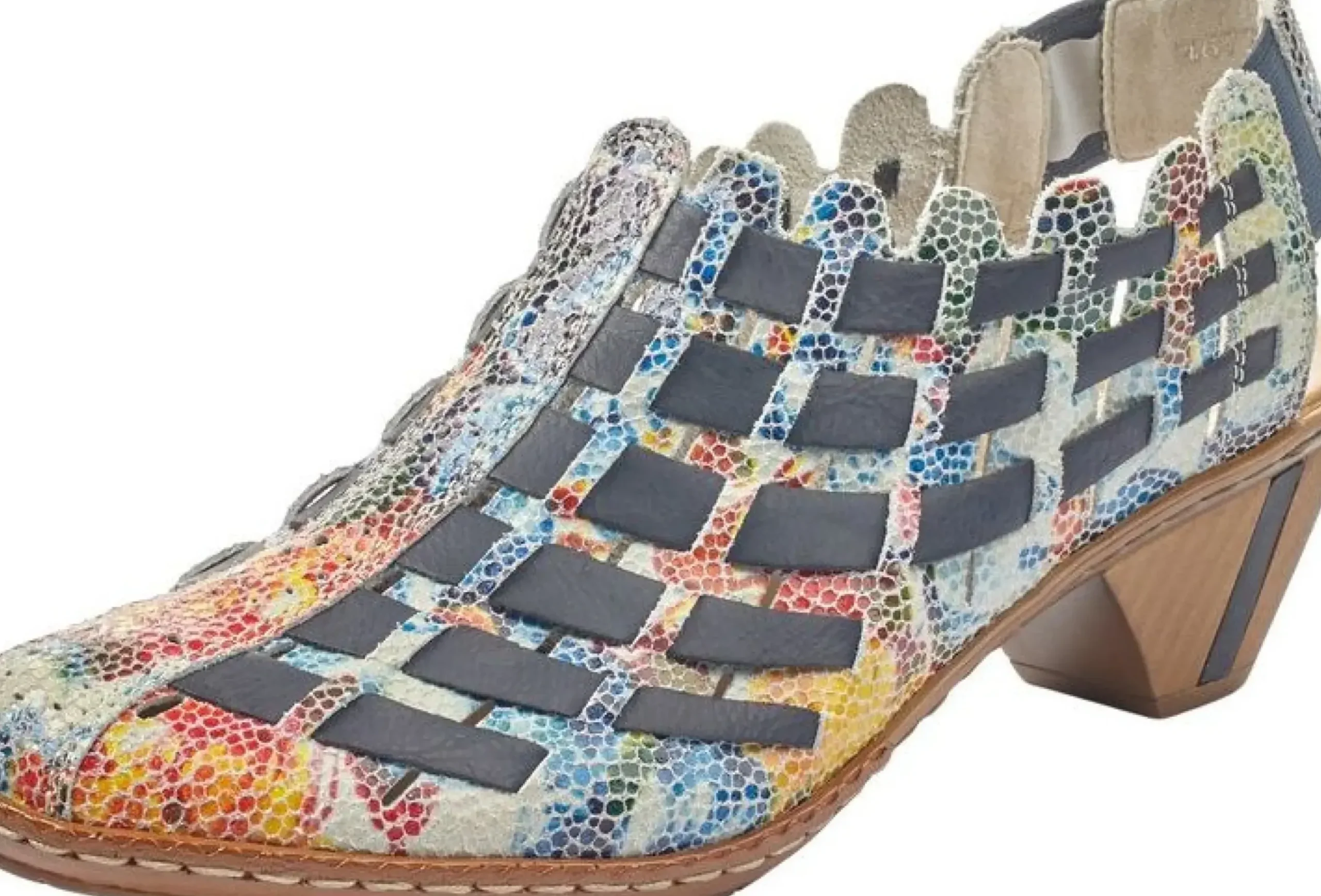 Rieker Bosnia Multicoloured Woven Sandal