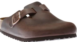 Hot Birkenstock Boston Habana Brown Oiled Leather Soft Footbed Clog
