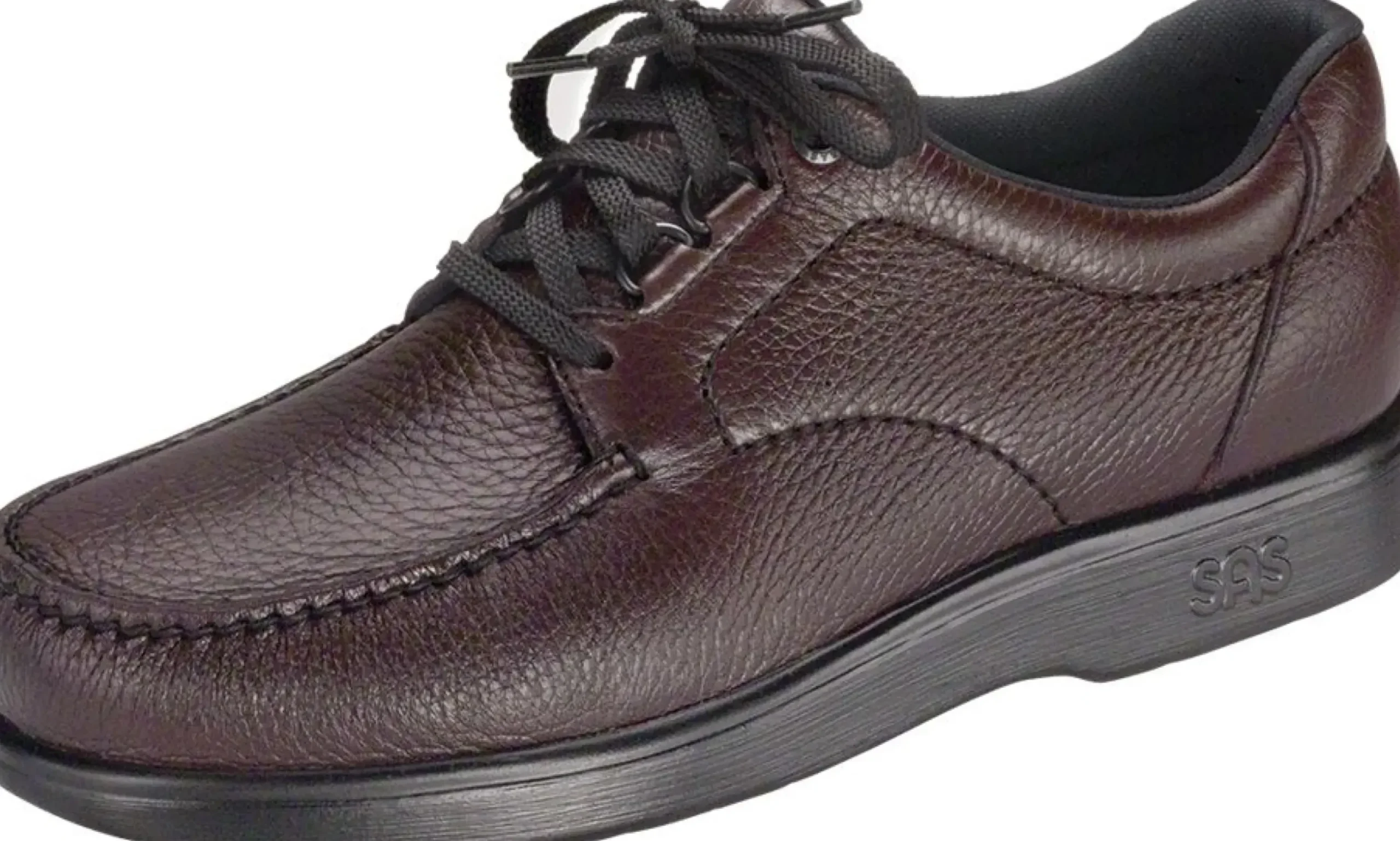 SAS Shoes Bout Time Cordovan Leather Lace-Up Loafer