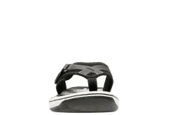 Clearance Clarks Breeze Sea Black Thong Sandal