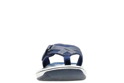 Discount Clarks Breeze Sea Navy Thong Sandal