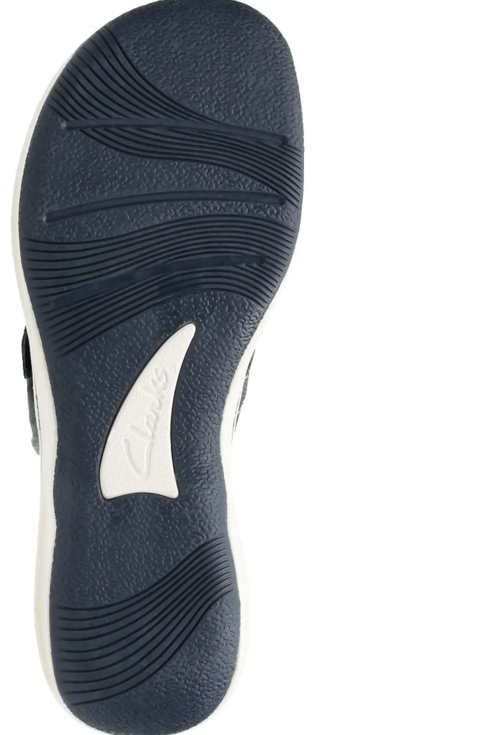 Discount Clarks Breeze Sea Navy Thong Sandal