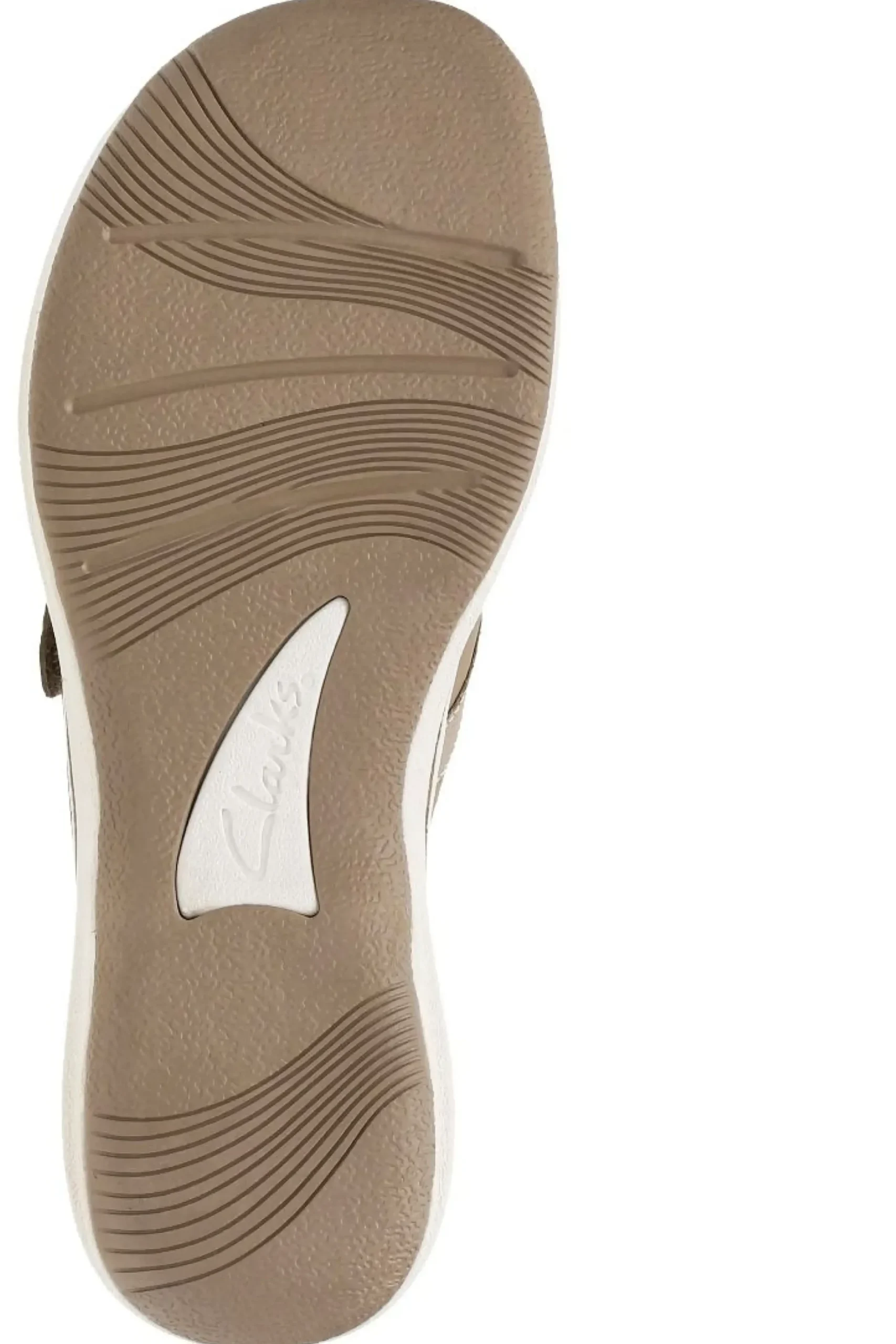 Sale Clarks Breeze Sea Taupe Thong Sandal