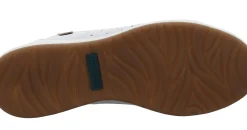 Discount Josef Seibel Caren 01 White Leather Lace-Up Sneaker