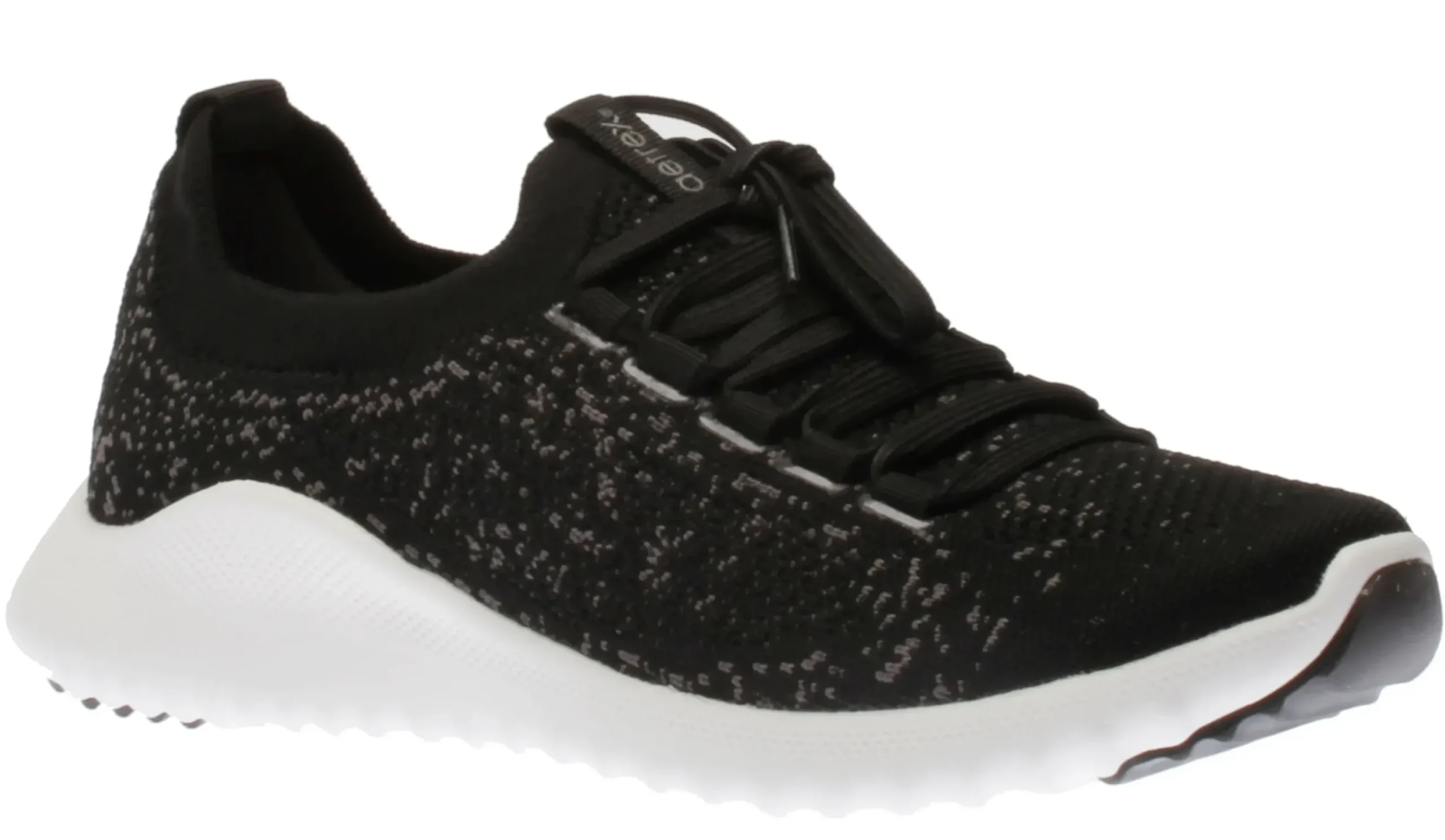 Best Aetrex Carly Black White