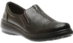 Sale Stefannia Italy Casual Slip On Black