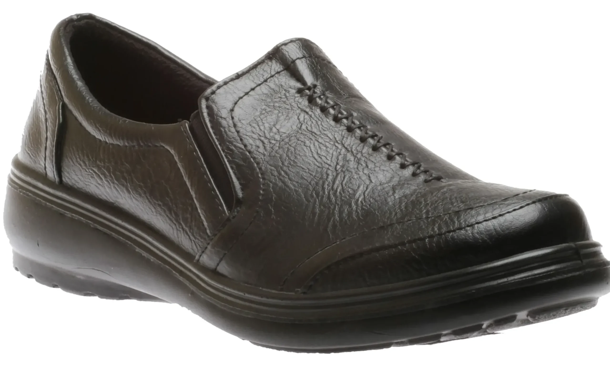 Sale Stefannia Italy Casual Slip On Black