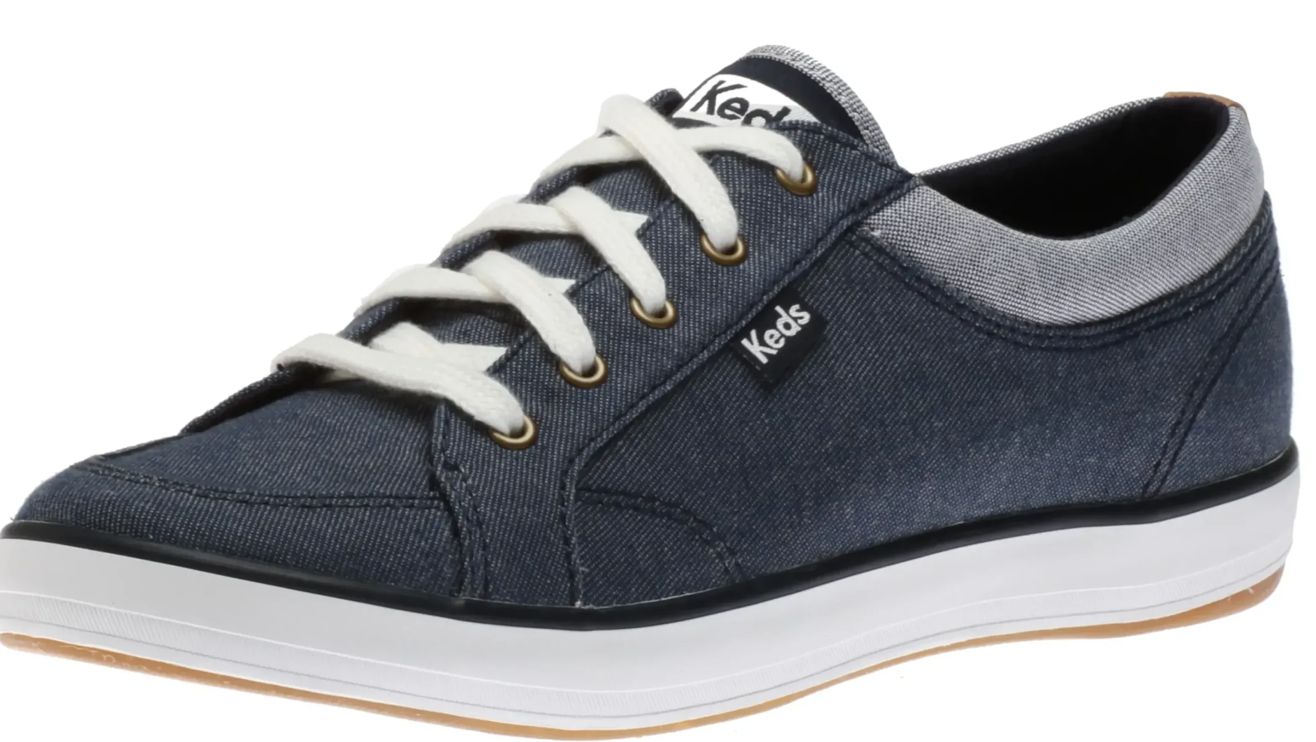Discount Keds Center Chambray Navy