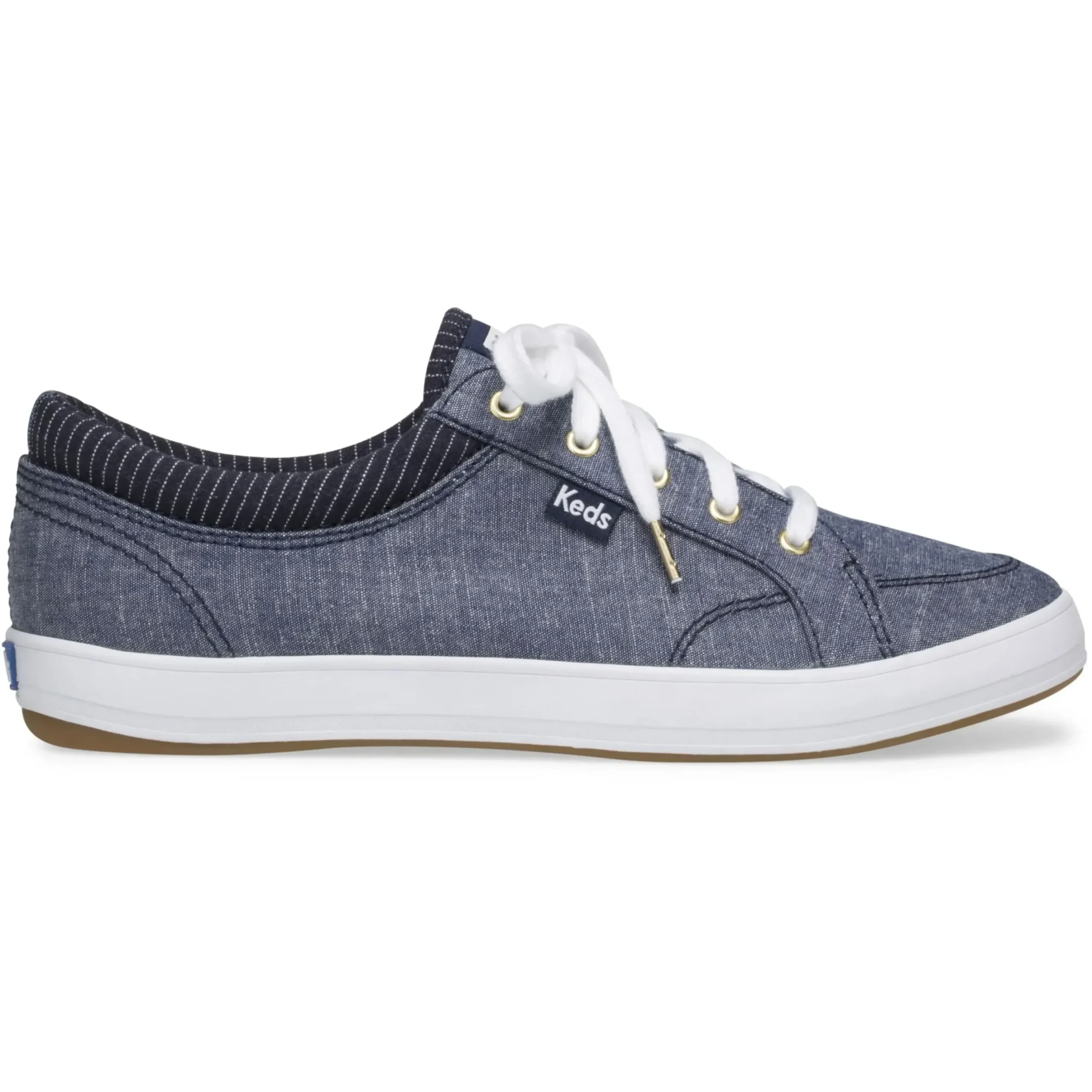 Online Keds Center Chambray Navy