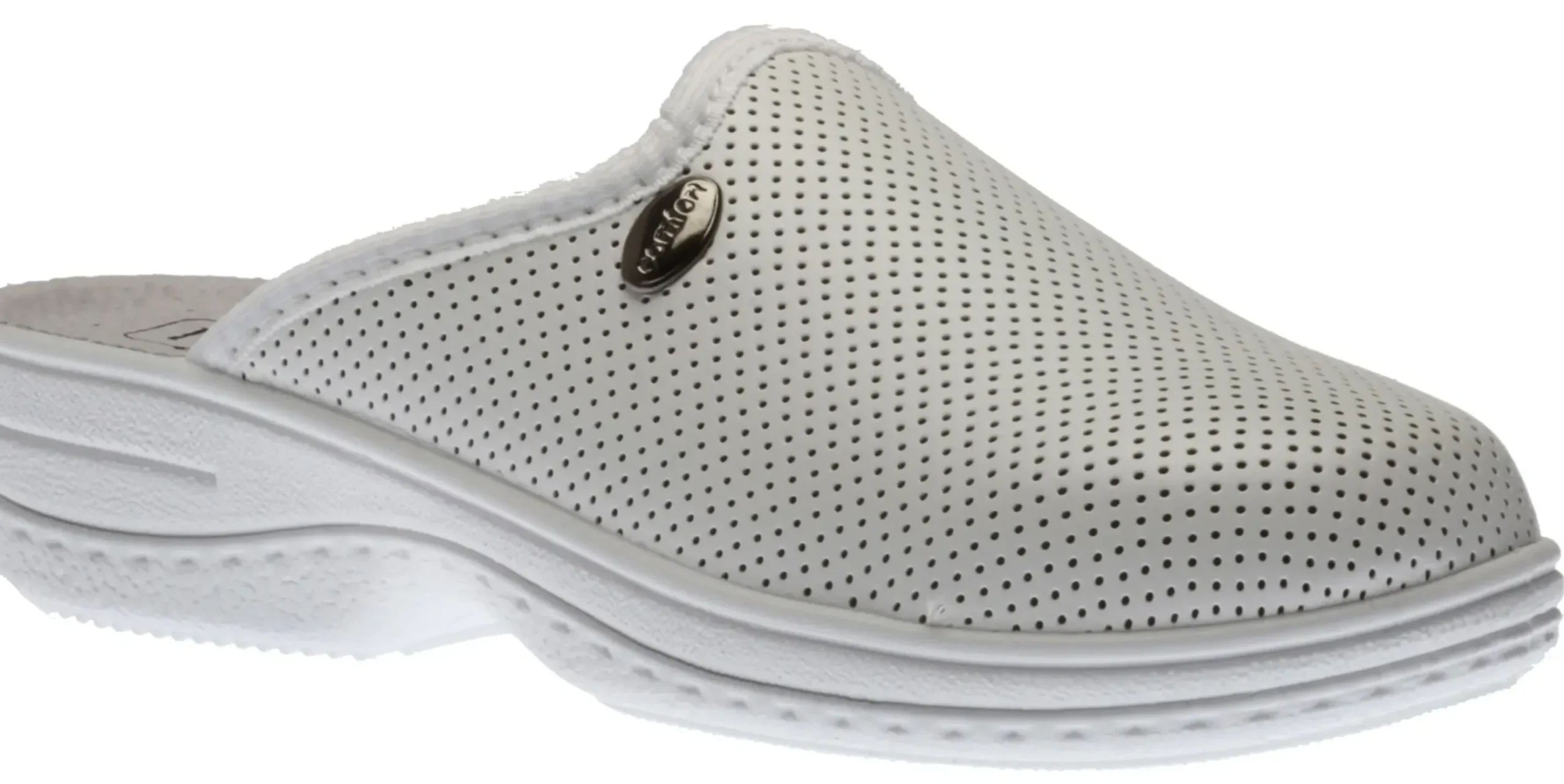 Best Italian Comf Clog White