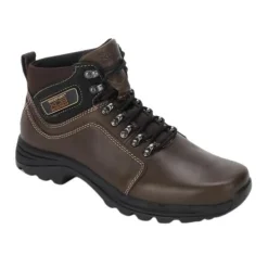 Rockport Cold Springs Elkhart Dark Brown Leather Lace-Up Boot
