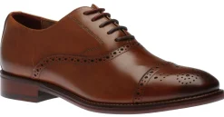 New Johnston & Murphy Conard 2 Cap T Tan