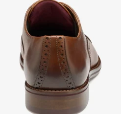 New Johnston & Murphy Conard 2 Cap T Tan
