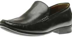 Best Johnston & Murphy Cresswell Black Leather Venetian Loafer