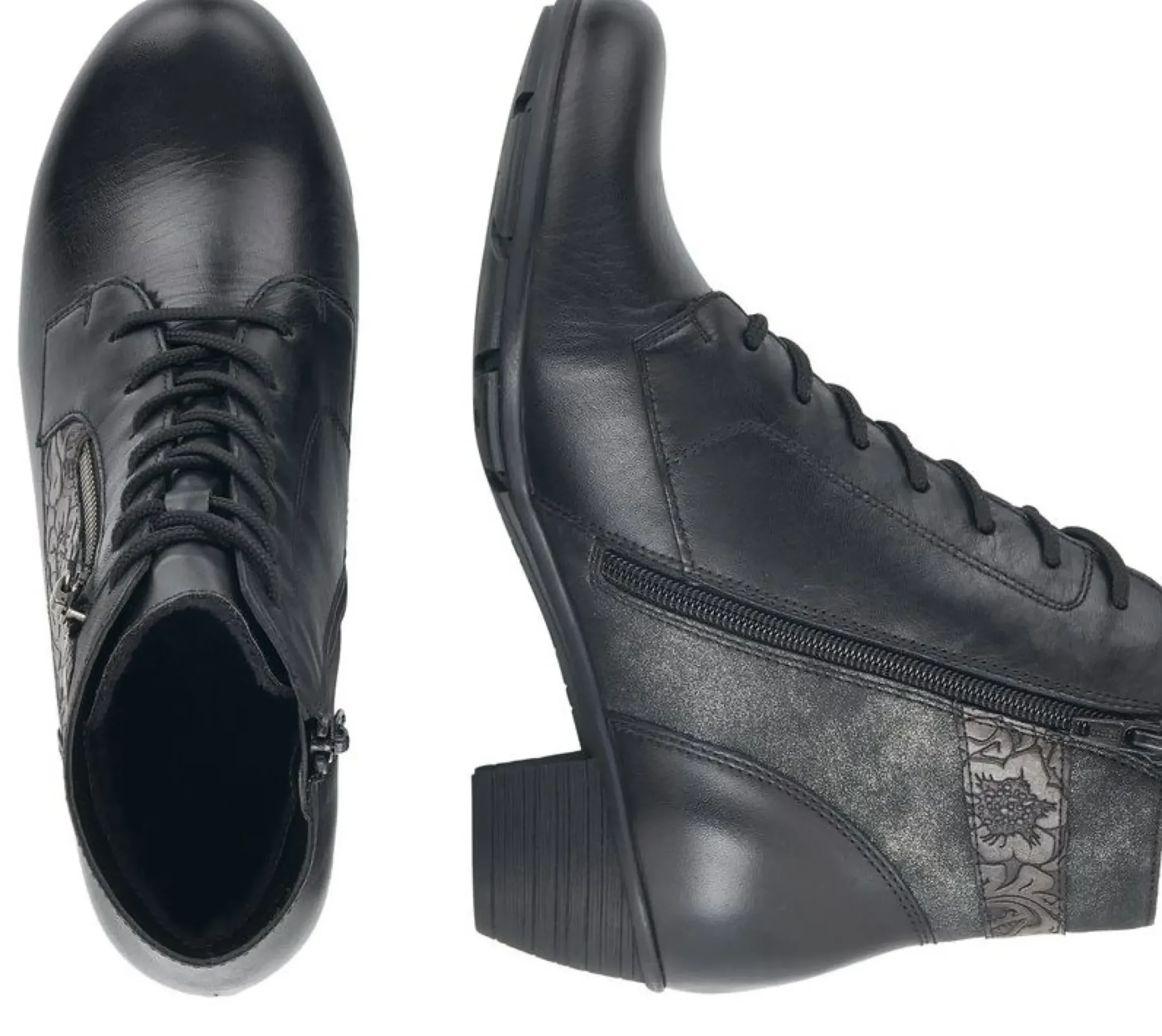 Sale Remonte Cristallino Black Ankle Boot