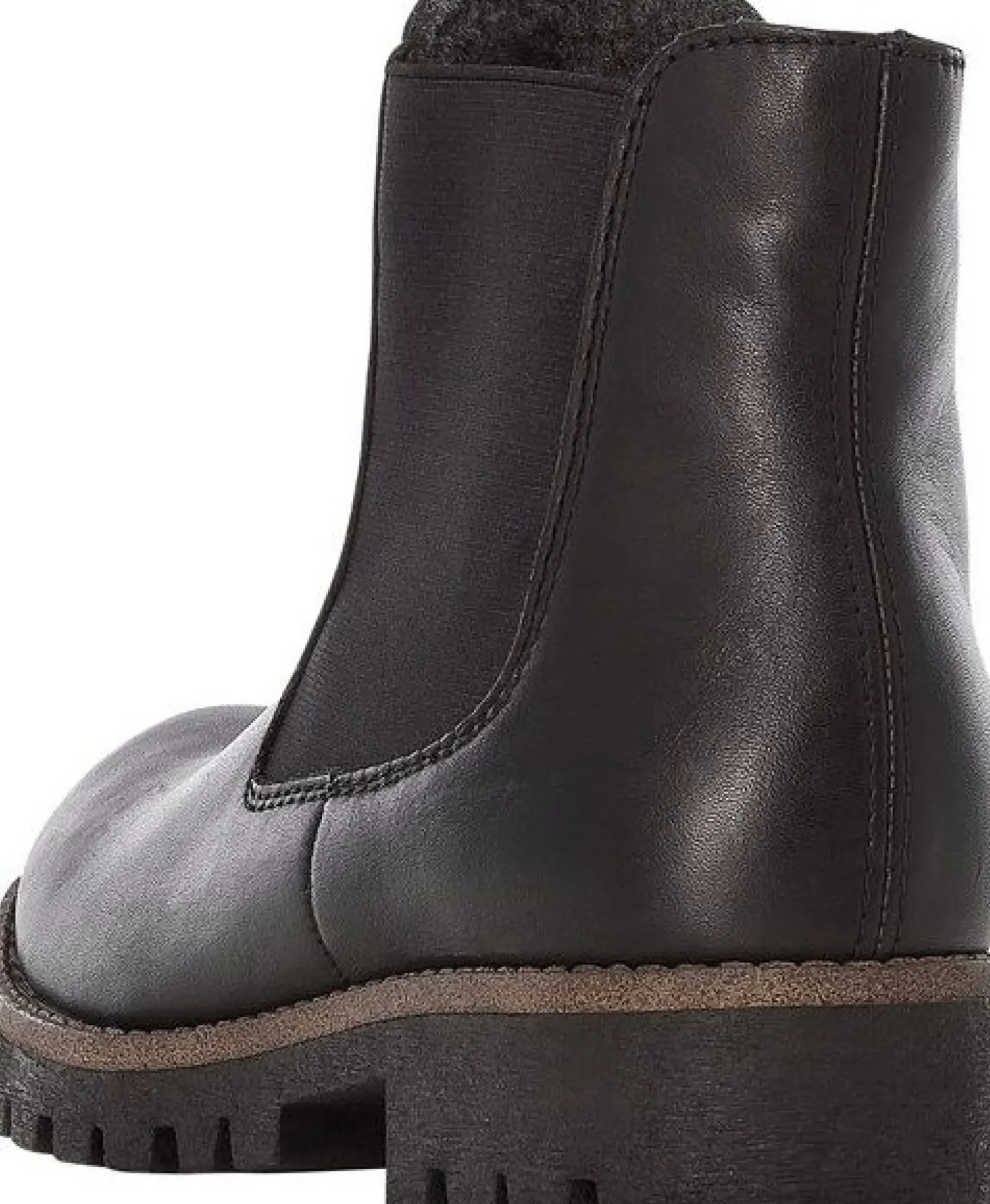 Sale Rieker Cristallino Black Leather Chelsea Boot