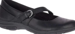 Merrell Dassie Erin Black Leather Mary Jane Flat