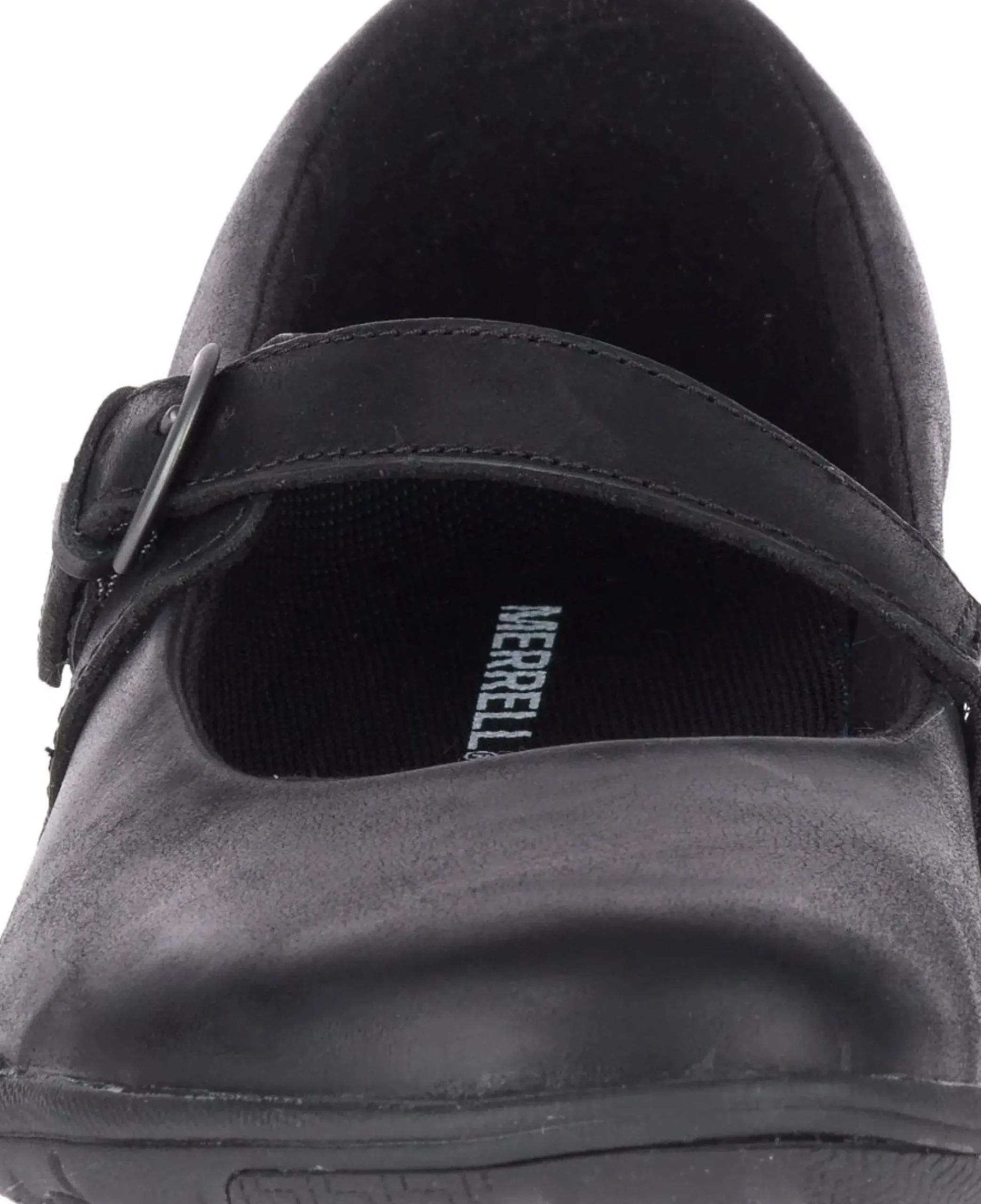 Merrell Dassie Erin Black Leather Mary Jane Flat
