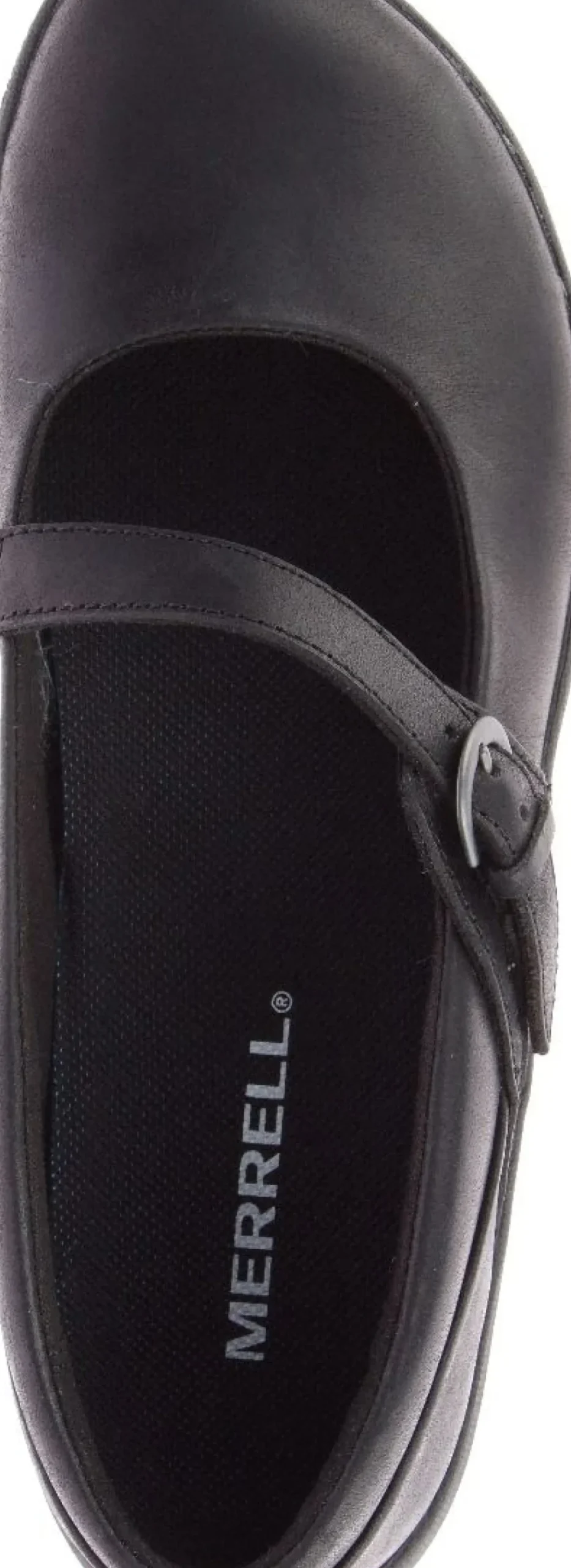Merrell Dassie Erin Black Leather Mary Jane Flat