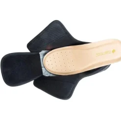 Online Foamtreads Doctor 2 Black Wool Slipper